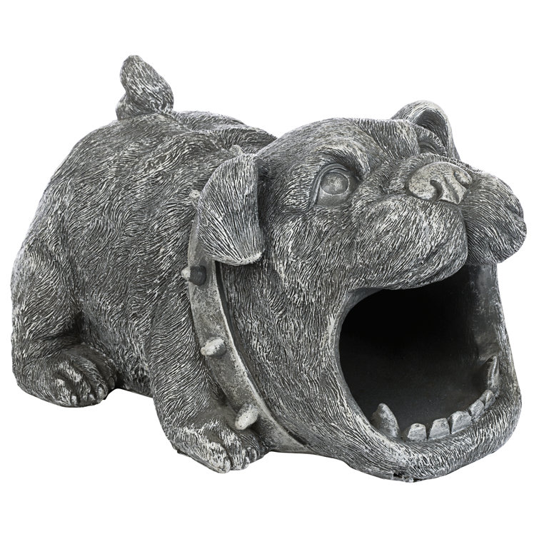 Design Toscano Gargoyle Gutter Downspouts Butch the Bulldog Statue